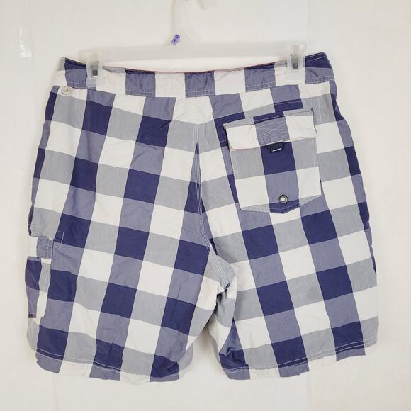 J.Crew The Original Longboard cargo swim shorts Size 33 retro surfer vacation - Picture 2 of 7